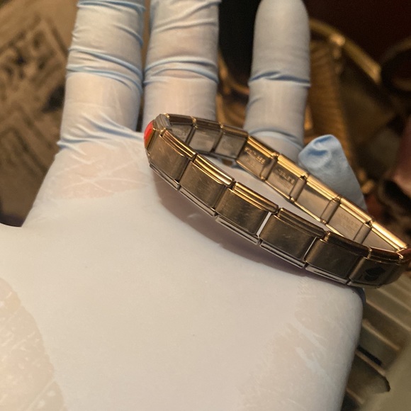 Zoppini Italian Link Charm Bracelet Y2K 90’s - Picture 7 of 7